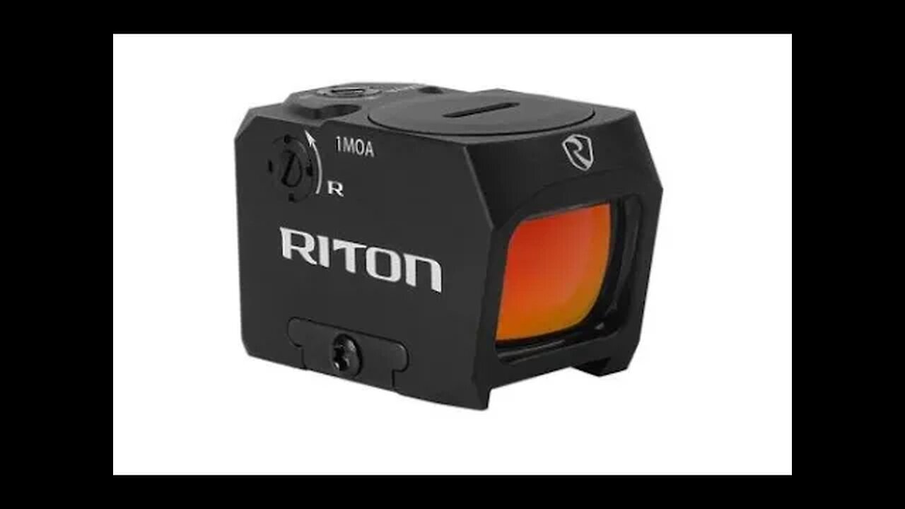 Riton Optics 1 TACTIX EED Red Dot Pistol Sight - SHOT Show 2024