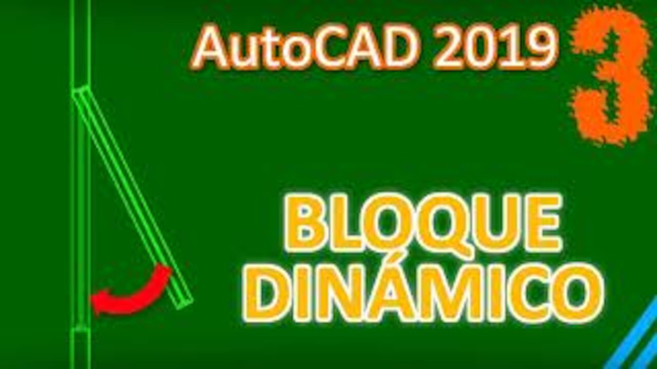 BLOQUE DINÁMICO Como alinearlo automáticamente en AutoCAD