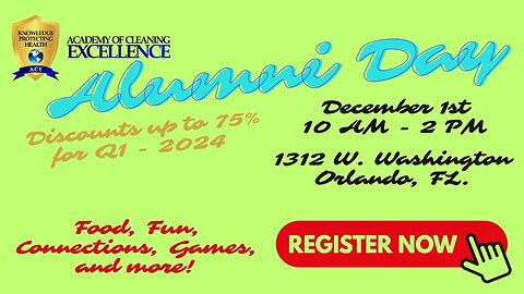 Academy Alumni Appreciation Day * Orlando * 12/1/23