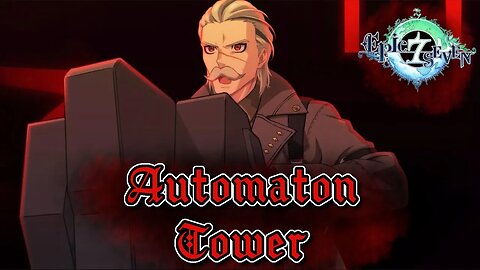 Oldman Attacks phantoms in rage then dies of hemorrhaging - Epic Seven Automaton Tower