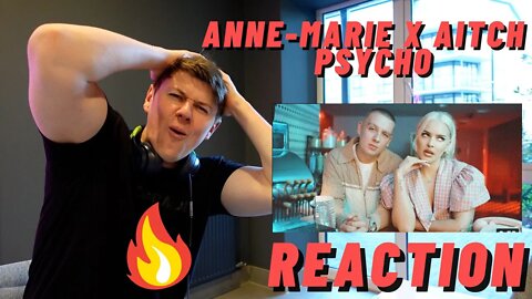 Anne-Marie x Aitch - PSYCHO (Official Video) ((IRISH MAN REACTION!!))