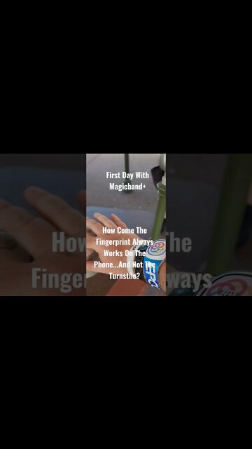 First Day With Magicband+...Well It Let Me In At least 🤣