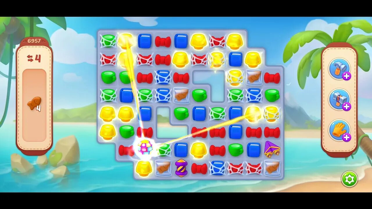 Playrix Homescapes Gameplay Walkthrough Level 6957