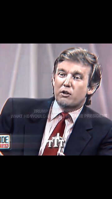 Donald Trump speaks about Running for president and accomplished it everyone doubted #entertainment