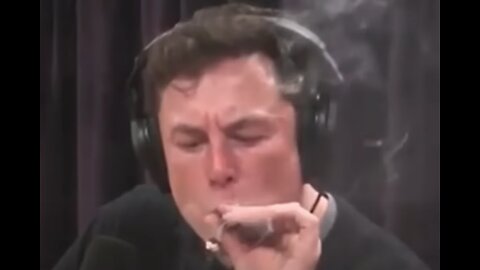 Elon Musk smoking weed