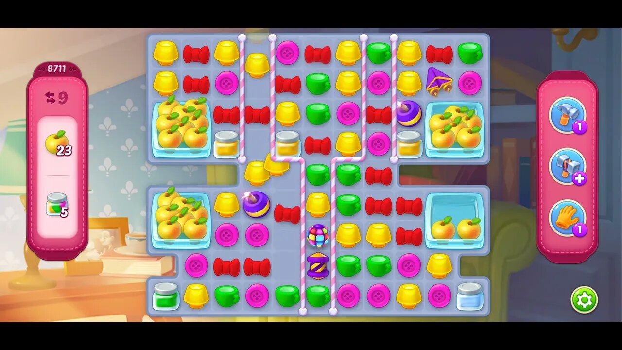 Playrix Homescapes Gameplay Walkthrough Level 8711