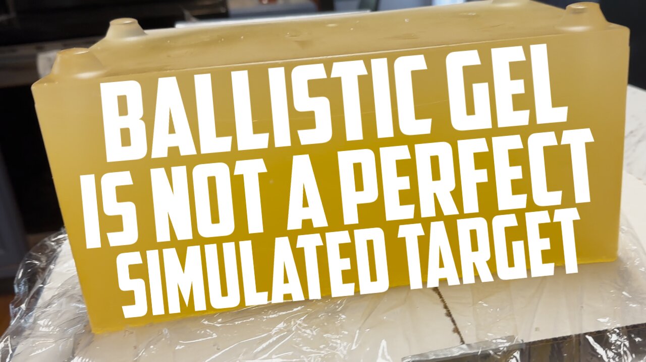 Ballistic Gel is Not A Perfect Simulated Target