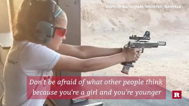 Danyela D'Angelo, the 14 year old competitive shooter | Rare News