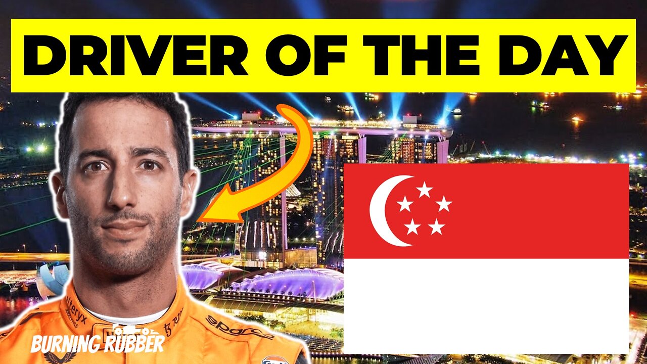 DANIEL RICCIARDO WAS MY DRIVER OF THE DAY AND NOT SERGIO PEREZ AT THE SINGAPORE GP | F1 OPINION