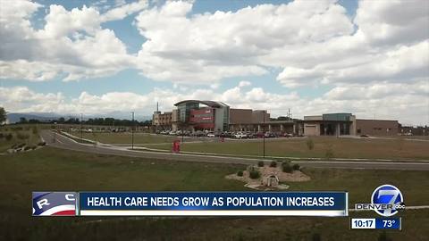 Hospitals, clinics looking to expand as rapidly as Colorado's population is growing