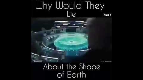 Why lie about the shape of the earth?