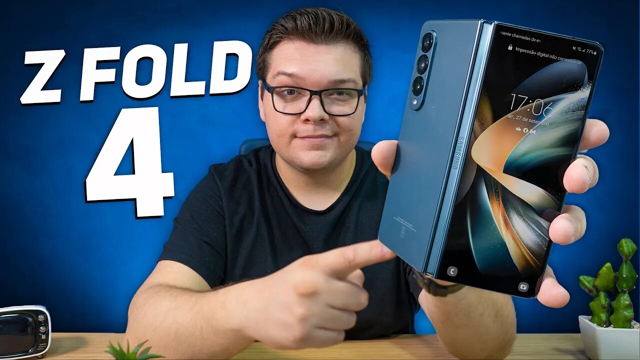 CHEGOU! MUITO MELHOR! Galaxy Z FOLD 4 | O DOBRÁVEL MAIS COBIÇADO DA SAMSUNG!