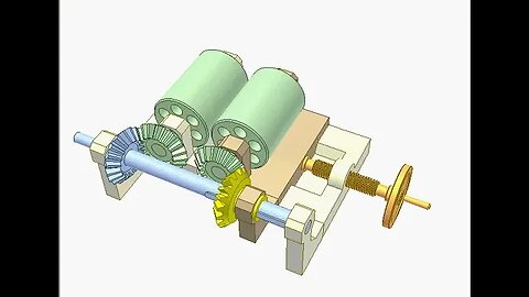 2723 Transmission between two parallel shafts with adjustable axle distance 3
