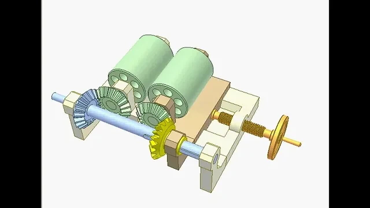 2723 Transmission between two parallel shafts with adjustable axle distance 3