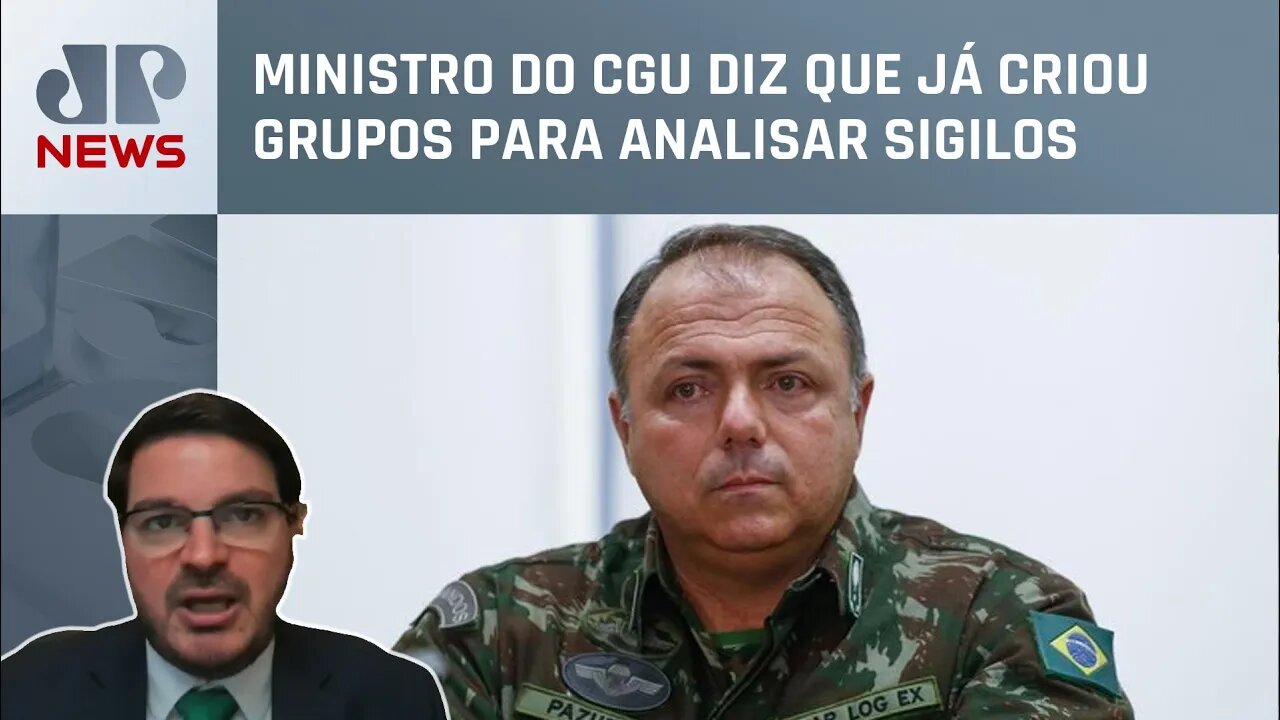 Exército mantém sigilo sobre processo contra Eduardo Pazuello