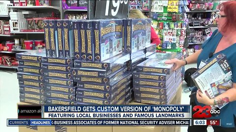 Bakersfield Gets Custom Version of 'Monopoly'