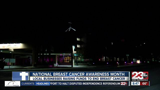 Breast cancer awareness month, local businesses teaming up to raise awareness