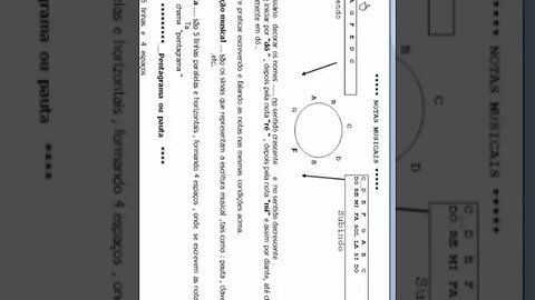 partitura aula 2 #shorts