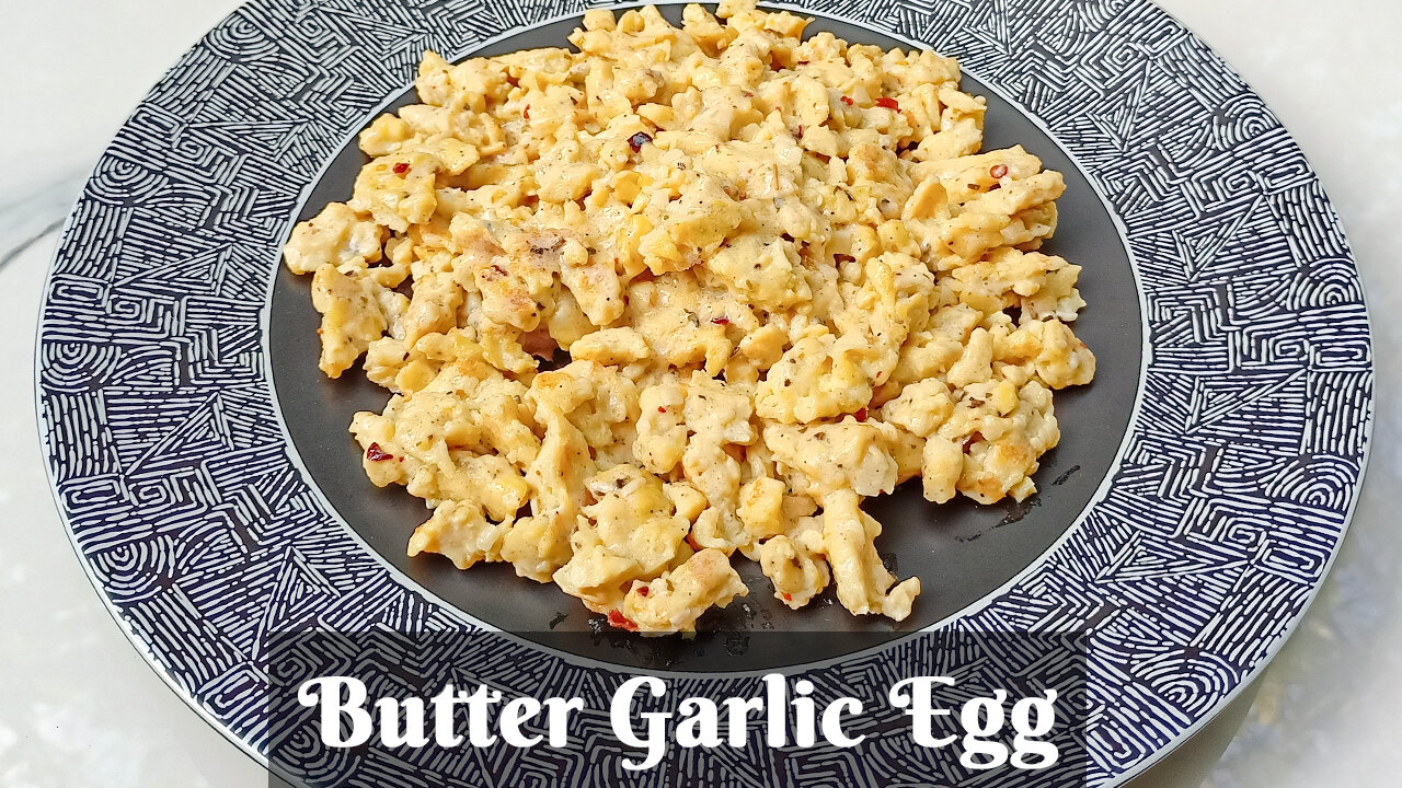 Butter Garlic Egg | দুর্দান্ত স্বাদে বাটার গার্লিক এগ | Unique Butter Garlic Egg Recipe