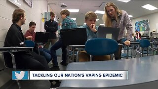 High school students hope to tackle vaping epidemic with innovative technology