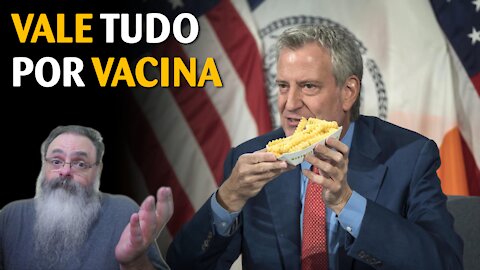 Batata frita e loteria: políticos inovam para convencer a vacinar