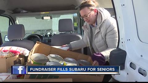 Fill the Subaru for Seniors benefits Metro Meals on Wheels