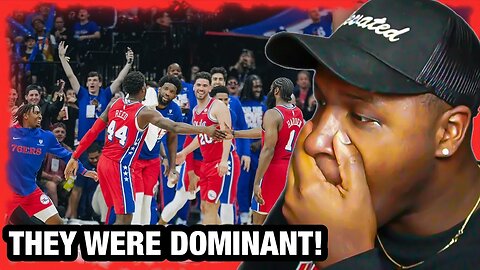 Philadelphia 76ers vs Brooklyn Nets Game 1 Full Highlights | 2023 ECR1 | Reaction