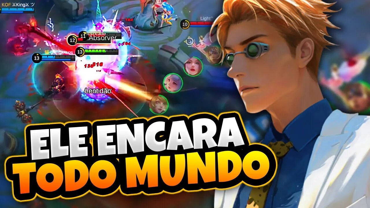 TÁ PRA NASCER JUNGLER MAIS ROUBADO QUE ESSE! | MOBILE LEGENDS