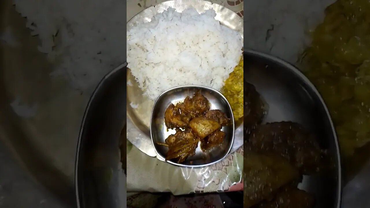 Friend's birthday thali #chicken #happybirthday