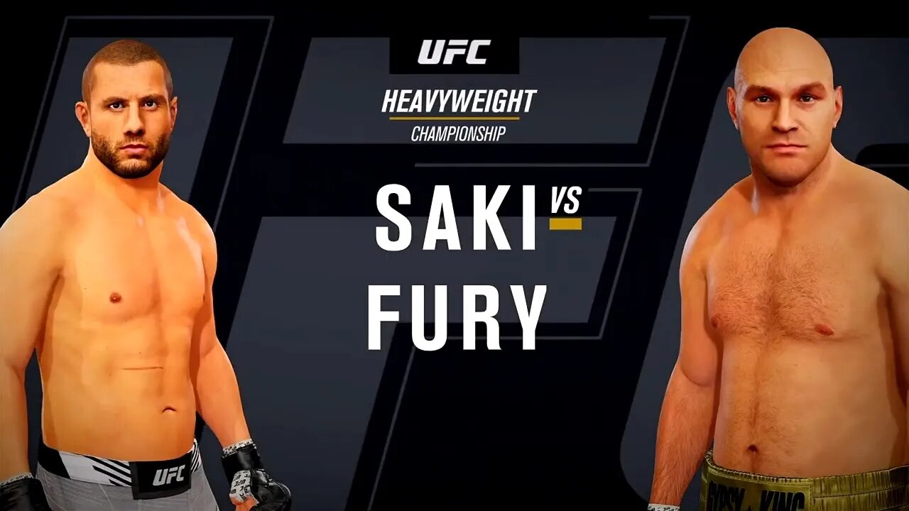 EA Sports UFC 4 Gameplay Tyson Fury vs Gokhan Saki