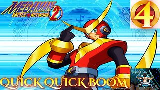 Mega Man Battle Network 2 Playthrough Part 4: Quick Quick Boom