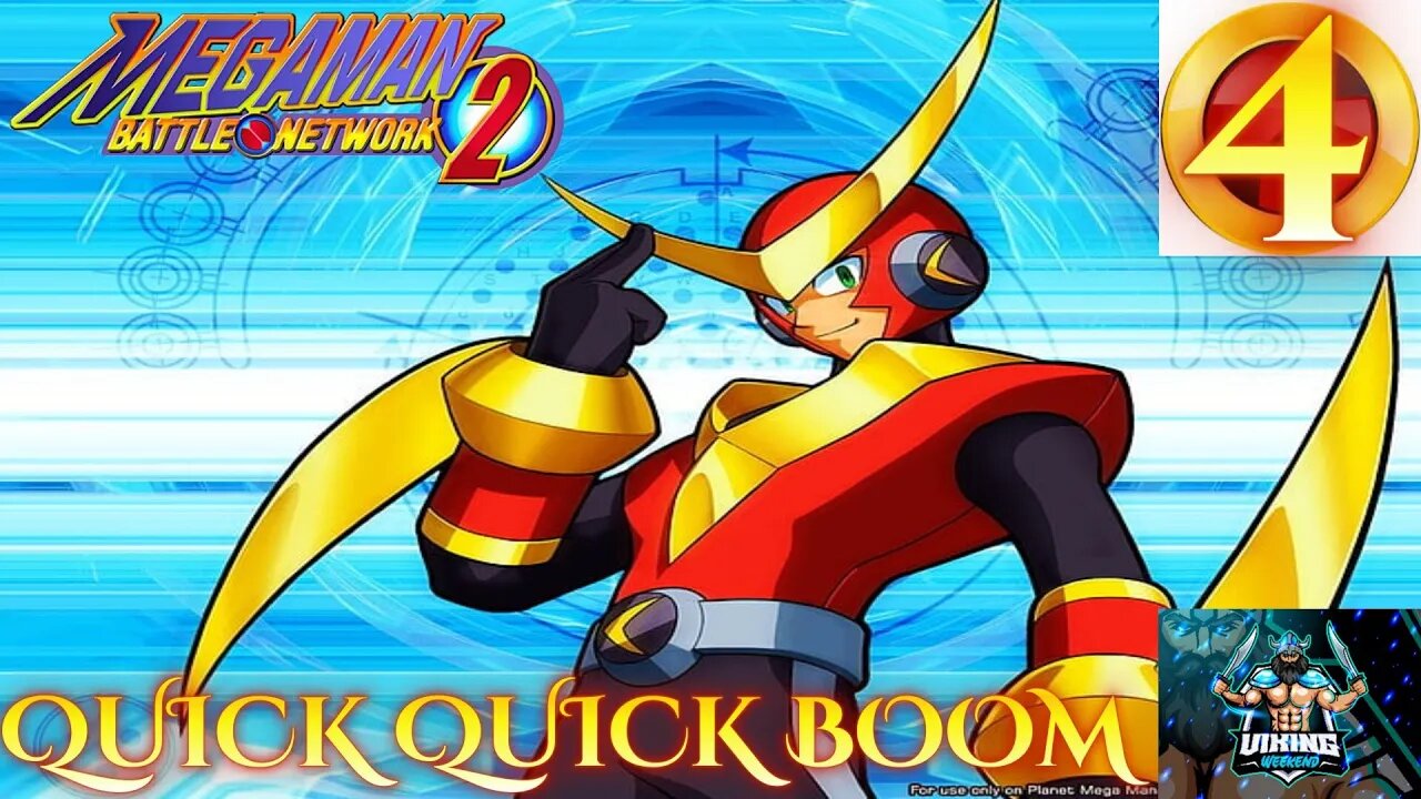 Mega Man Battle Network 2 Playthrough Part 4: Quick Quick Boom