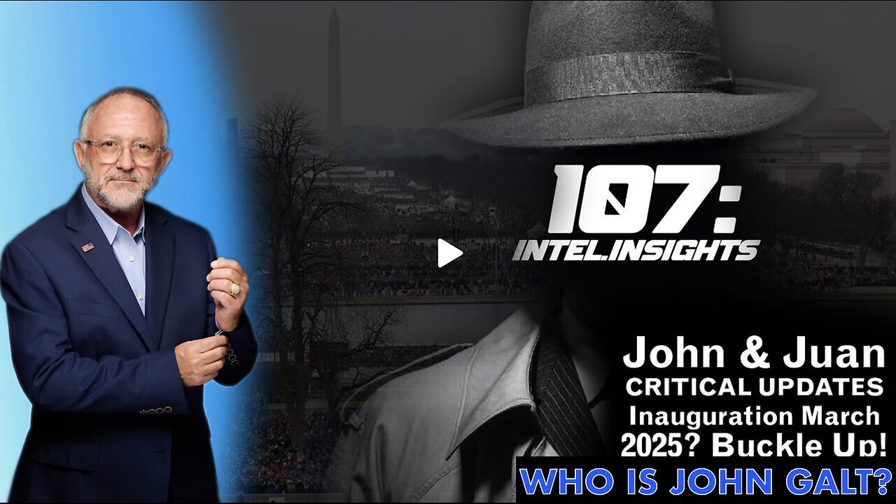 JOHN MICHAL CHAMBERS W/ War Updates With Juan O’Savin - Inauguration March 2025? Buckle Up! JGANON