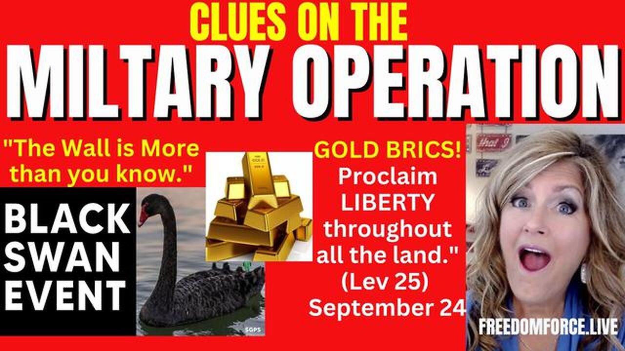 CLUES ON THE MILITARY OPERATION - GOLD AND THE WALL - DAY OF ATONEMENT 8-23-23