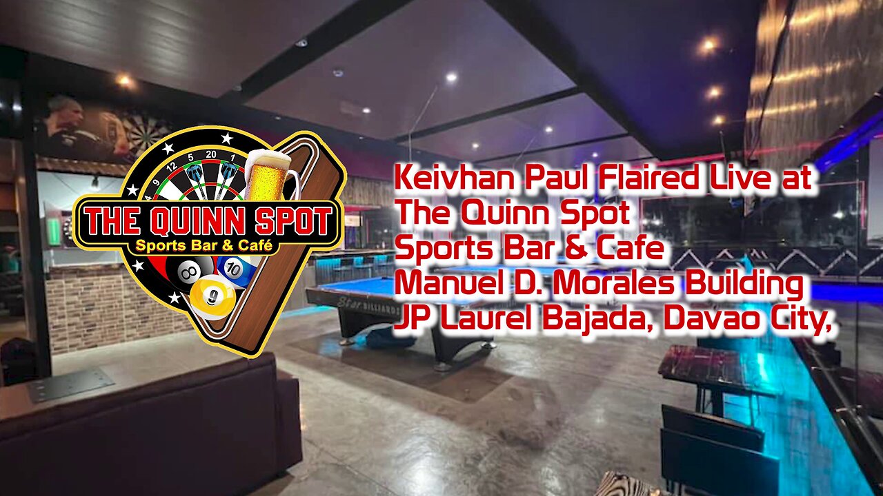 Keivhan Paul Flaired Performing The QUINN SPOT Sportsbar & Cafe