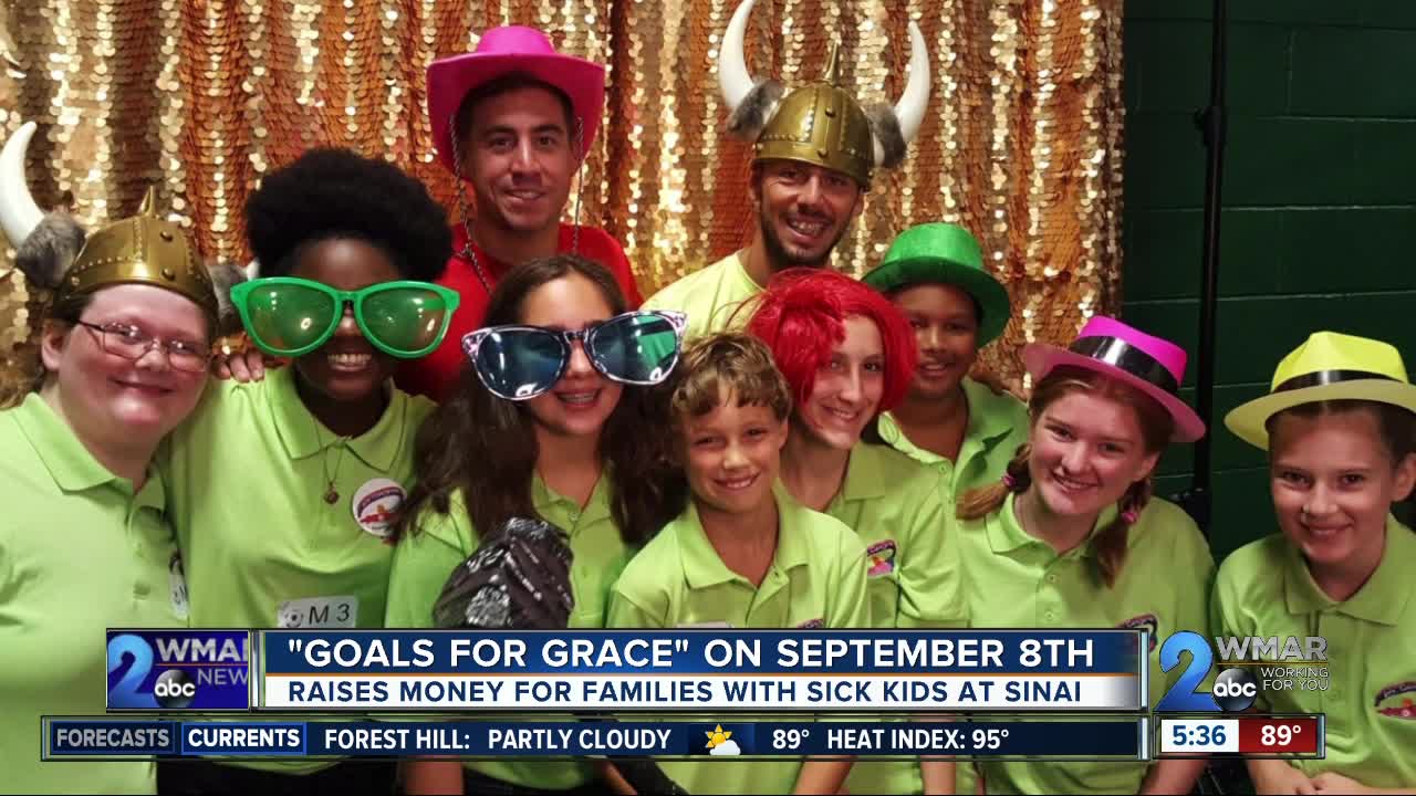 'Goals for Grace' raises money for families with sick children