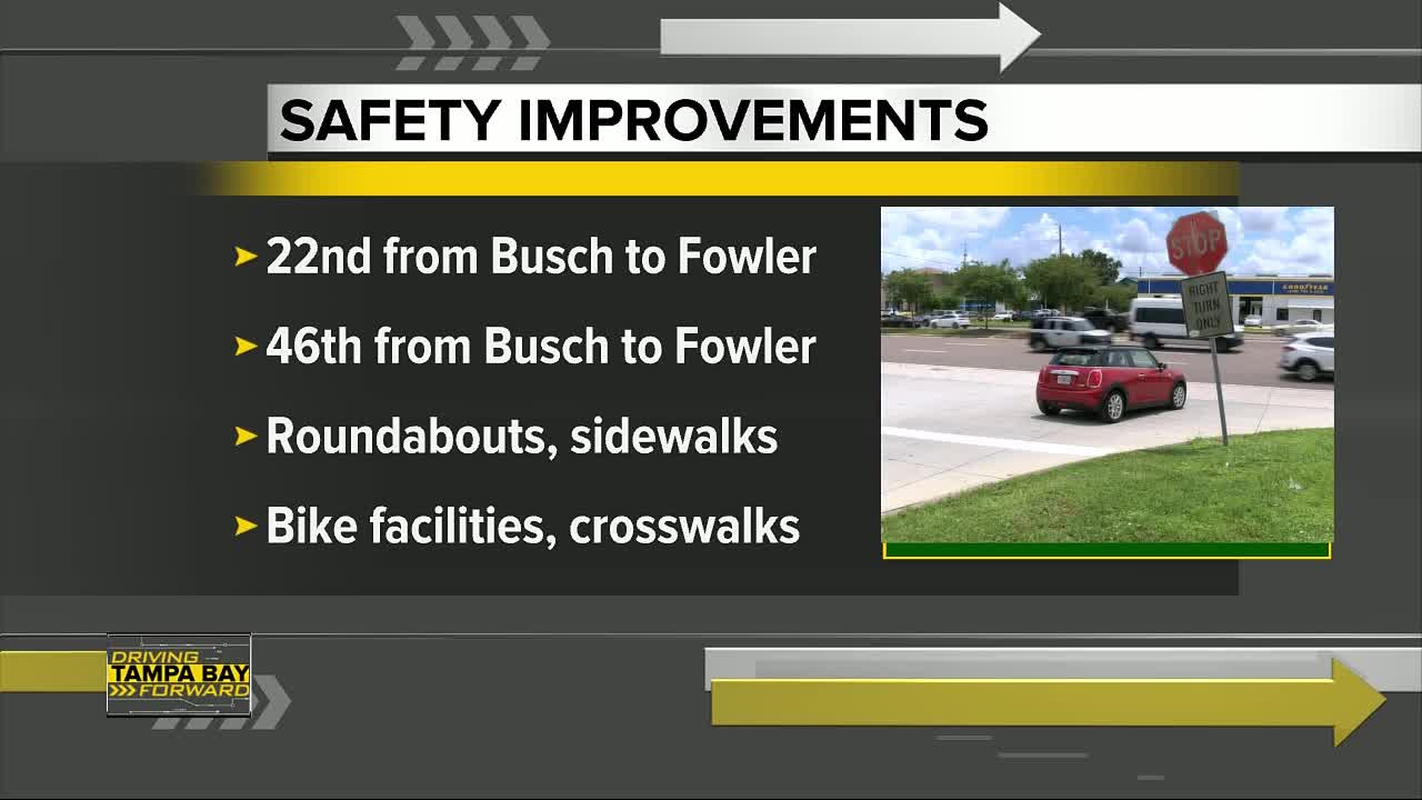 Safety improvements on Busch Boulevard