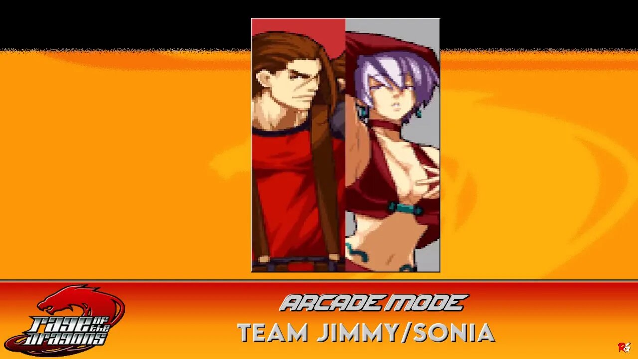 Rage of the Dragons: Arcade Mode - Team Jimmy/Sonia