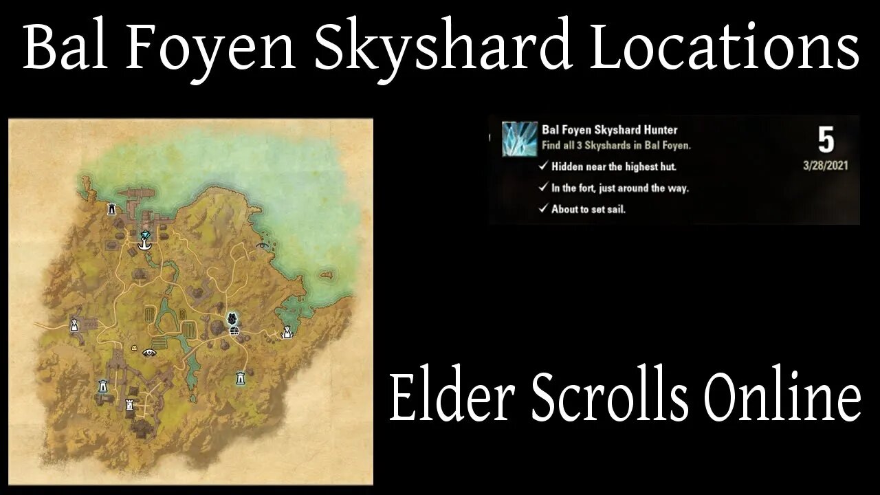 Bal Foyen Skyshard Locations [Elder Scrolls Online] ESO