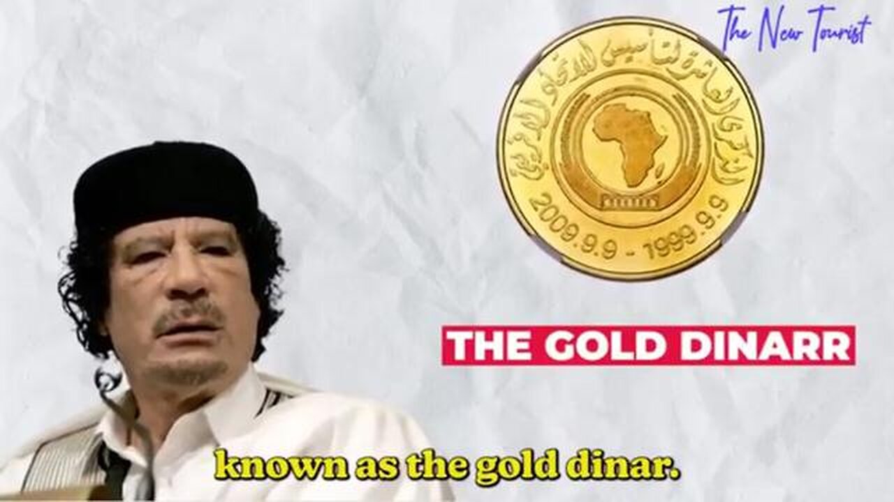 Gaddafi Killed For His Gold Backed Currency. How and Why They Silenced Africa's Last Hope