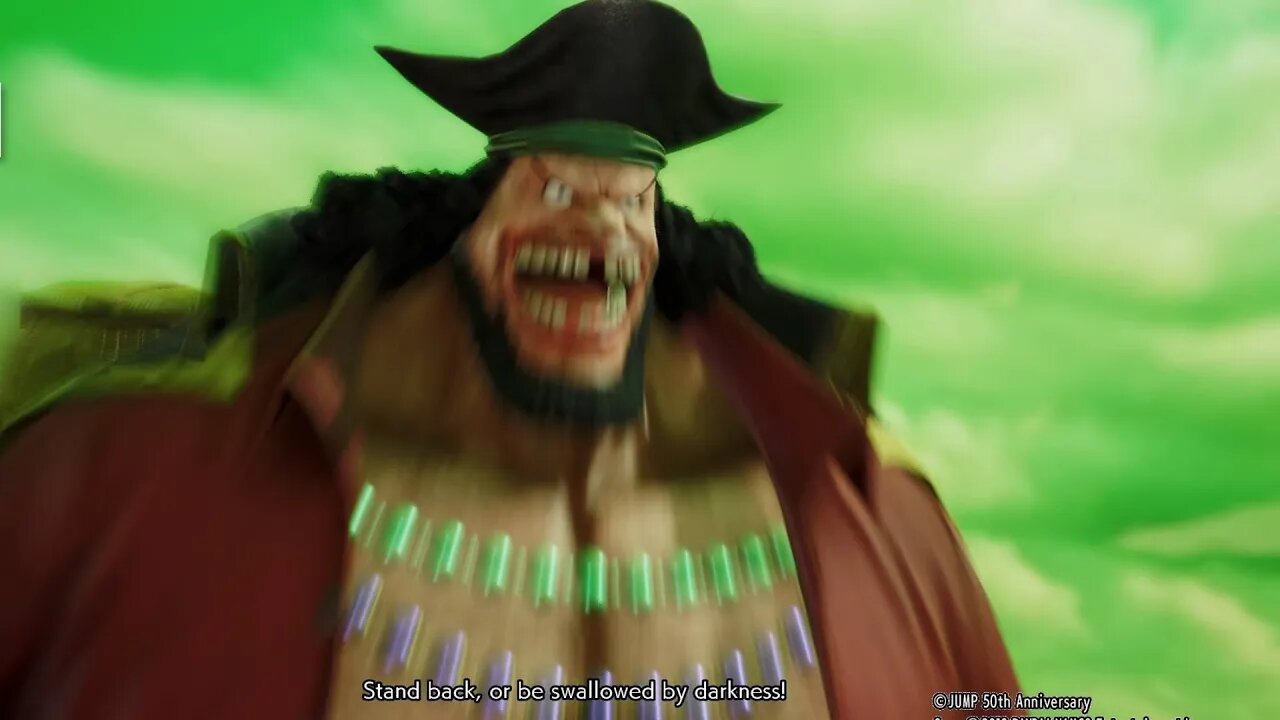 BLACKBEARD VS RENJI JUMP FORCE GAMEPLAY IN 4K