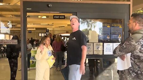 San Diego dmv Karen’s 1st amendment fail
