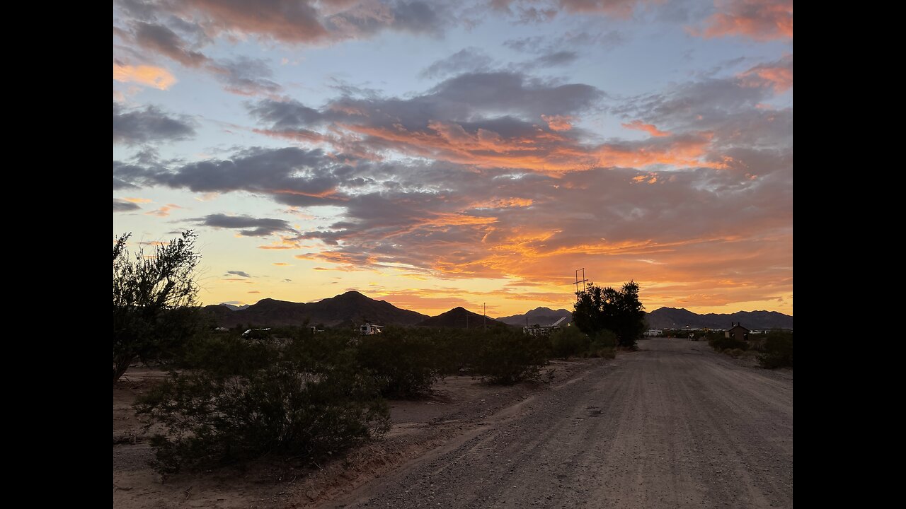 Getting ready for the 2024-25 Season on BLM LTVA south of Quartzsite Arizona