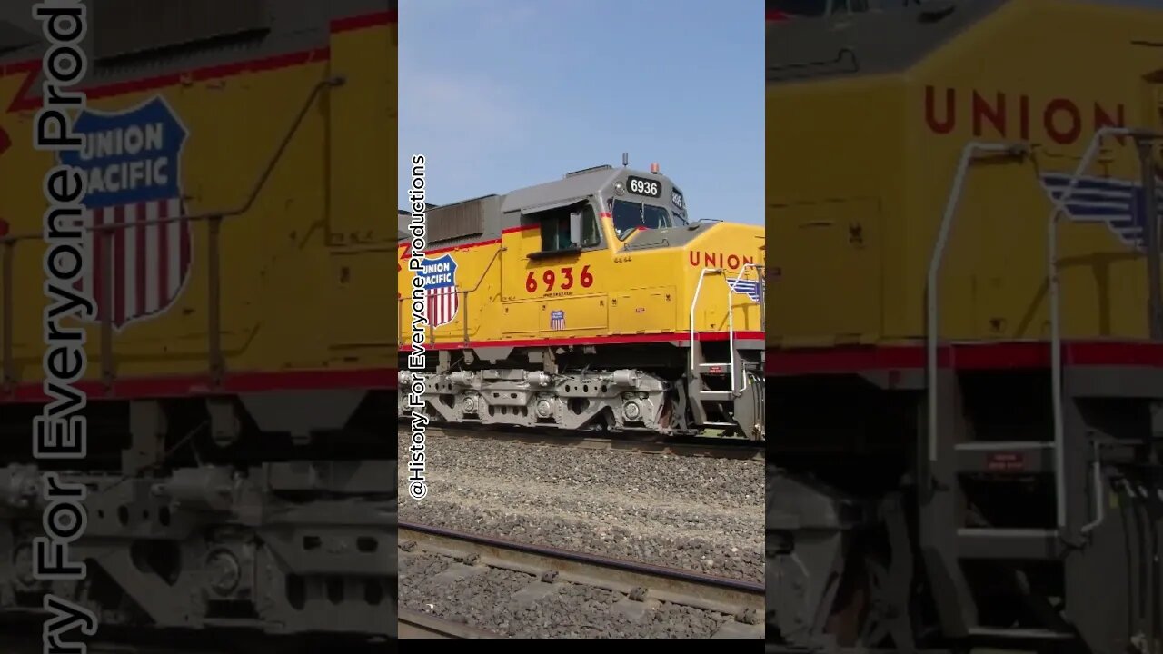 This is the largest diesel electric locomotive ever built (Union Pacific Centennial 6936)