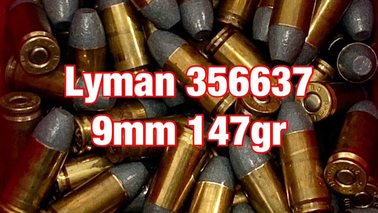 Lyman 9mm 147gr on the Lee Loadmaster