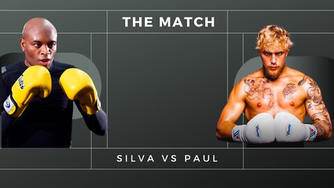 Anderson Silva vs Jake Paul is the match to make! Paul is too scared to accept!