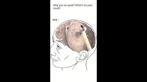 knocking on brain to see what's there
