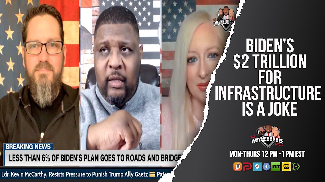Only 6% Of Biden's Infrastructure Bills Goes To - Infrastructure