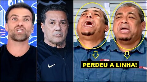 "QUANTA M&R#@ VOCÊ FALA, cara! Eu NÃO VOU..." Vampeta SE IRRITA com Pilhado sobre Luxemburgo!