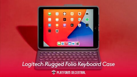 Logitech Rugged Folio Keyboard Case for iPad 7th , 8th and 9th generation